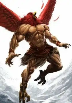 Aarakocra barbarian dnd